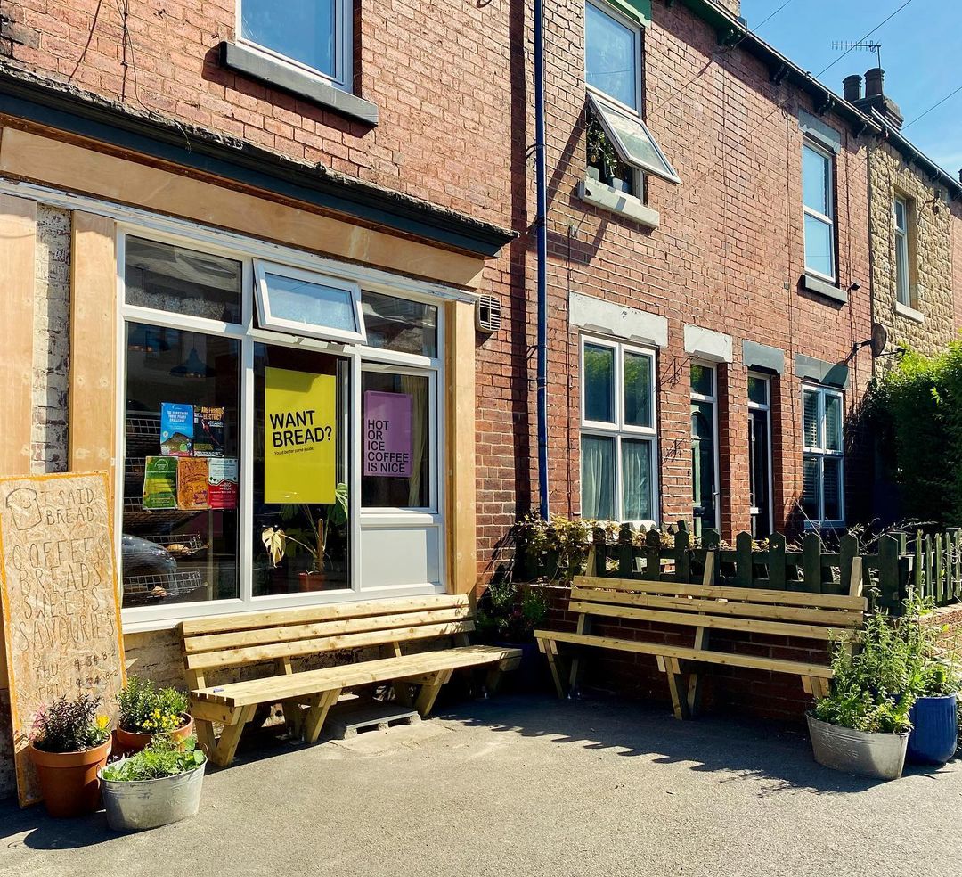 The exterior of I Said Bread.